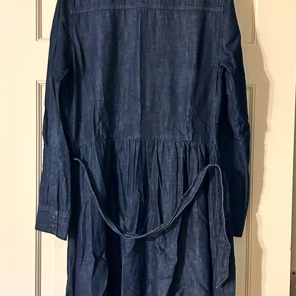 Gap Denim Shirt Dress - Picture 9 of 9